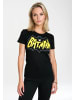 Logoshirt T-Shirt Batman - Fledermaus in schwarz