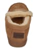 Warmbat Hausschuhe Grizzly Suede GRZ4410-25 in braun