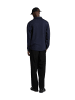 SELECTED HOMME Strickjacke SLHEMANUEL SOFT FULL ZIP SWEAT in Blau