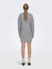 JDY Sweatshirt-Kleid in Dark Grey Melange