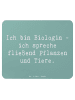 Mr. & Mrs. Panda Mauspad Spruch Sprechende Biologin mit Spruch in Meeresbrise