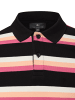 Nils Sundström Poloshirt in schwarz aprikot - 0003