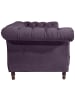 58 aufm Kessel CHESTERFIELD Sofa 2-Sitzer Kaylin Samtvelours purple