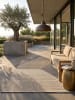 KADIMA DESIGN Teppich Outdoor VIGOLENO modern Uni Wohnzimmer Schlafzimmer in Sand
