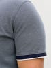 JACK & JONES PLUS Poloshirt in Maritime Blue