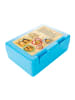 Mr. & Mrs. Panda Lunchbox Igel Familie Design mit Spruch in Weiß