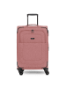 Redolz Essentials 12 MEDIUM 4-Rollen Trolley 67 cm mit Dehnfalte rose
