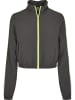 Urban Classics Track Jackets in darkshadow/electriclime