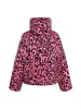 faina Steppjacke Mit Leo-Print in Pink Leo