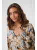 CULTURE Kleid CUhizzy Relaxed fit in Brown/Blue Splash