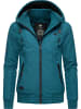 ragwear Winterjacke Nuggie Melange in Deep Ocean