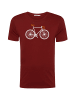 GreenBomb Guide Bike Two in Burgunder
