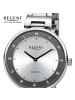 Regent Armbanduhr-Analog silber mittel (ca. 34mm) Regent Metallarmband