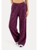 SMILODOX Jogginghose Siara in Lila Leo