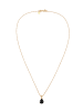Elli Halskette 925 Sterling Silber Tropfen in Gold