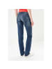 GAS Blau Baumwolle Straight-Leg Jeans