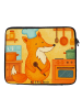 Mr. & Mrs. Panda Notebook Tasche Fuchs Koch Design ohne Spruch in Weiß