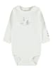 name it Baby Body mit langen Ärmeln in Weiß
