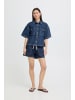ICHI Jeanshemd IHKAMINA Loose fit in Medium blue