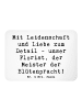 Mr. & Mrs. Panda Notizhalter Spruch Florist Kunst mit Spruch in Weiß