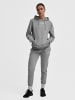 Hummel Verstellbare Taille Kapuzenpullover Hmlelemental Herren in GREY MELANGE