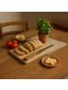 Secret de Gourmet ELEGANCIA Brotschneider, Edelstahl in Braun, (L) 33 cm
