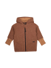 pure pure by BAUER Kapuzenjacke aus Wollwalk in haselnuss