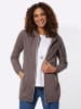 WITT WEIDEN Sweatjacke in dunkeltaupe