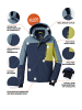 Killtec Kinder Skijacke in blau