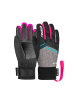 Reusch Fingerhandschuhe Bolt SC GORE-TEX Junior in 7771 blck/blck melang/pink glo