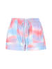 IZIA Women Shorts in Multicolor Blue