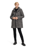 Gil Bret Wolljacke mit Stehkragen in Taupe/Black