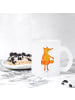 Mr. & Mrs. Panda Glas Fuchs Laterne ohne Spruch in Transparent
