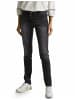 Cecil Slim Fit Jeans für Damen in schwarz