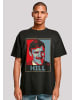 F4NT4STIC Oversize T-Shirt TV Times Jimmy Hill Sports Presenter in schwarz