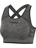 Hummel Hummel Top Hmlmt Multisport Damen Atmungsaktiv Schnelltrocknend Nahtlosen in BLACK MELANGE