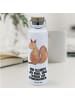 Mr. & Mrs. Panda Mehrwegflasche Einhorn Glauben mit Spruch in Weiß