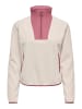 Only Play Fleece Sweatshirt in Pumice Stone 1