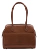 usha BLACK LABEL Henkeltasche Aus Leder in Cognac