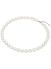 Rafaela Donata Perlen-Kette Sterling Silber Muschelkernperle in weiß