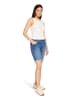 CARTOON Jeans-Shorts mit Stickerei in Blau
