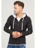 behype Kapuzensweatshirt JOSHA in Schwarz