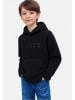 JACK & JONES Junior Hoodie 'Flare Teddy' in schwarz
