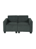 MCW Modular 2-Sitzer Sofa Moncalieri, Anthrazit-grau