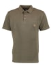 OS-Trachten Poloshirt Niwio in khaki/schlamm