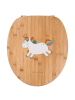 Mr. & Mrs. Panda Klodeckel Einhorn Happy ohne Spruch in Braun