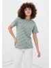 Finn Flare T-Shirt Streifen in green