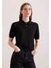 Seidensticker Polo Regular in Schwarz