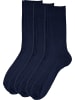 Erwin Müller Baumwolle Unisex-Socken 3 Paar in marine