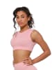 Yenita® Tanktop "Ribbed Collection" in Rosa